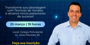 Palestra Show de Vendas acontece nesta terça-feira em Itanhém