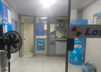 Bandidos invadem lotérica em Vereda e fogem com cofre