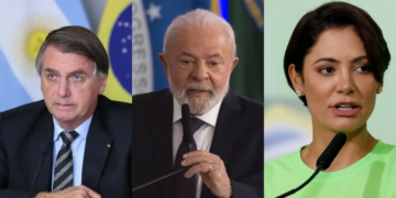 Se a eleição fosse hoje, Lula seria derrotado por Jair e Michele Bolsonaro, aponta instituto de pesquisa