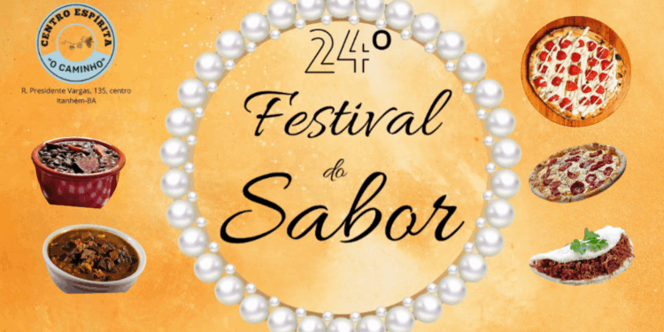 Centro Espírita “O Caminho” realiza a 24ª edição do tradicional Festival do Sabor a partir deste sábado