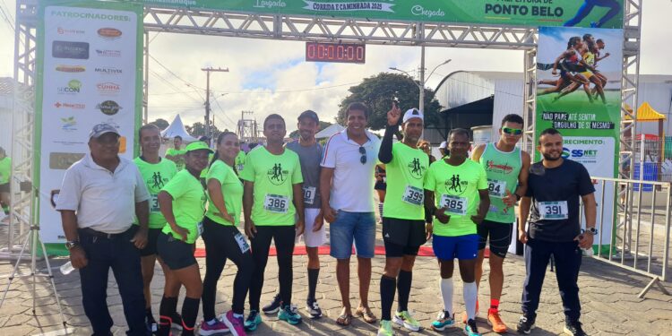 Equipe Água Preta de Atletismo se Destaca na Primeira Edição das 5 Milhas de Ponto Belo