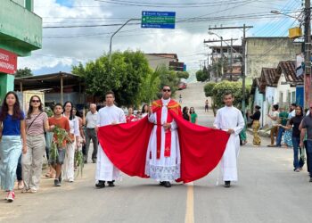 Paróquia Nossa Senhora D’Ajuda celebra o Domingo de Ramos: Bendito o que vem em nome do Senhor!
