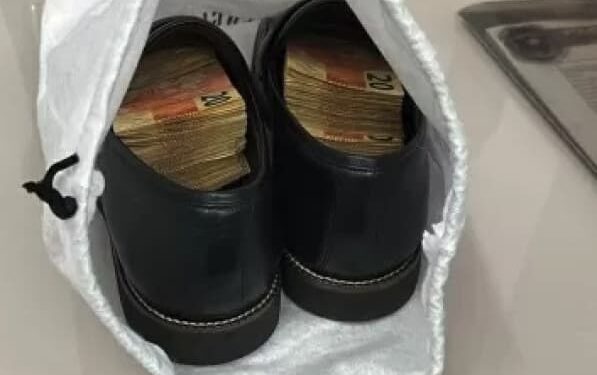 PF encontra dinheiro escondido em sapato de vereador; investigado já tentou jogar dinheiro pela janela