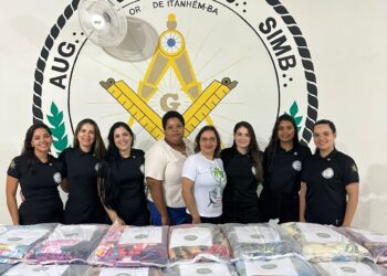 Fraternidade Feminina Cruzeiro do Sul realiza doação de cobertores em parceria com a Pastoral da Criança