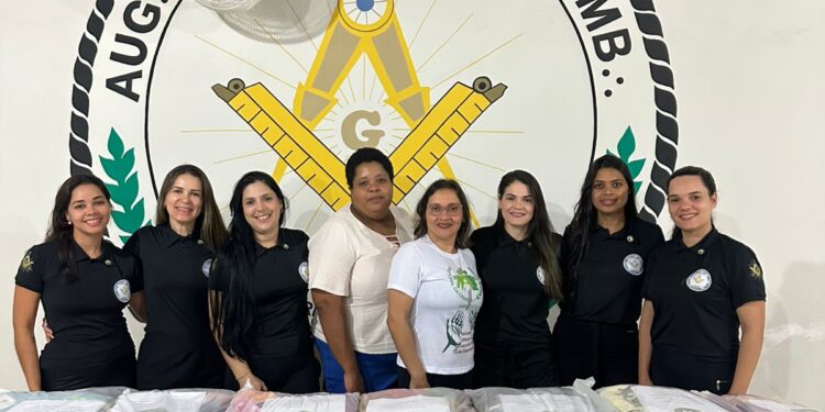 Fraternidade Feminina Cruzeiro do Sul realiza doação de cobertores em parceria com a Pastoral da Criança