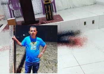 Homem morre a facadas no púlpito da igreja; outro é socorrido e agressor é preso em Posto da Mata