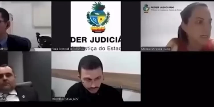 Juíza brinca ao reencontrar preso em audiência: “Aqui de novo?”; assista