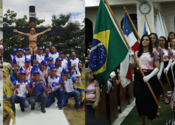 Itanhém viveu um domingo marcado pela fé com dois grandes eventos religiosos