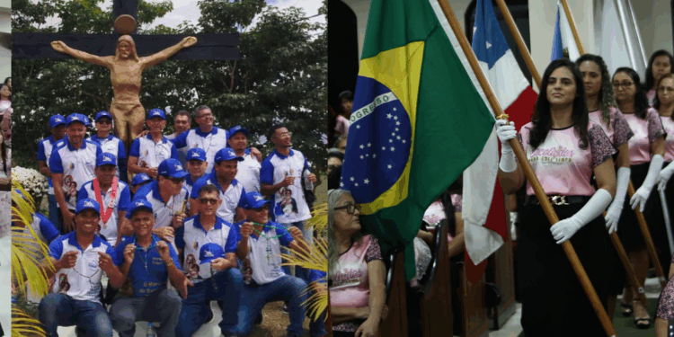 Itanhém viveu um domingo marcado pela fé com dois grandes eventos religiosos