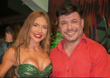 Itanheense Dr. Fabiano Pires é convidado especial da Grande Rio e se encontra com Virgínia Fonseca