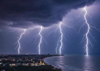 Bahia é atingida por mais de 73 mil raios em 48 horas