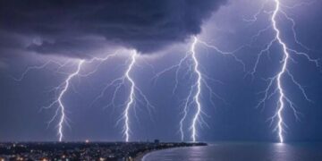 Bahia é atingida por mais de 73 mil raios em 48 horas