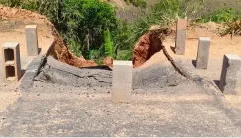 Cratera na BA-290, em Medeiros Neto, preocupa motoristas e aumenta risco de acidentes