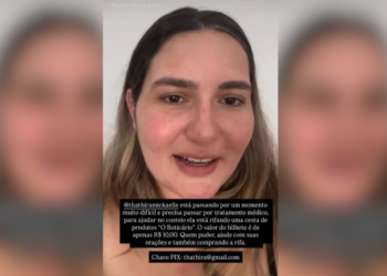Filha do jornalista Edelvânio Pinheiro revela diagnóstico de tumor maligno e pede apoio: “Rezem pra parar”.