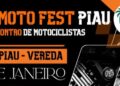 1º Moto Fest Piau promete movimentar o turismo e a economia de Vereda neste fim de semana