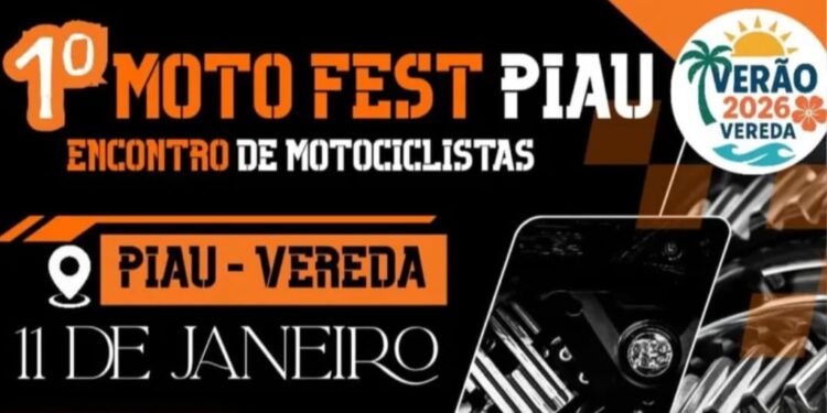 1º Moto Fest Piau promete movimentar o turismo e a economia de Vereda neste fim de semana