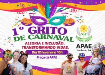 APAE promove Grito de Carnaval com festa aberta à comunidade
