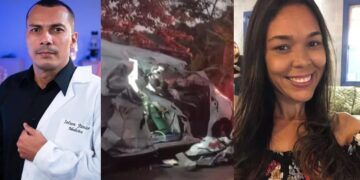 Tragédia: Médico recém-formado, enfermeira e acompanhante de paciente que saíram de Teixeira de Freitas morrem em acidente na BR-101