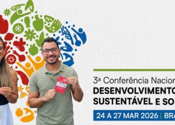 Rafael Sued e Fabrícia Reis  representam Itanhém em conferência nacional sobre desenvolvimento rural em Brasília