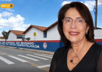 Colégio São Bernardo homenageia professora Nildes Pires Neves por 56 anos dedicados à educação