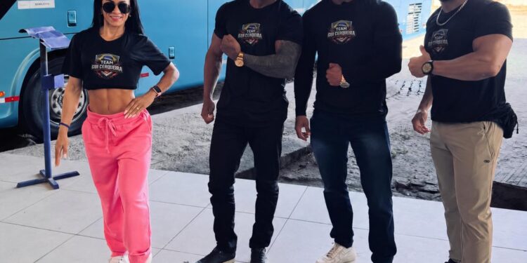 Equipe de Giu Cerqueira disputa campeonato de fisiculturismo em Vitória