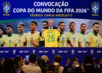 Com Neymar entre os convocados, Carlo Ancelotti anuncia lista da Seleção Brasileira para a Copa do Mundo de 2026 em evento grandioso no Rio de Janeiro.
