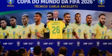 Com Neymar entre os convocados, Carlo Ancelotti anuncia lista da Seleção Brasileira para a Copa do Mundo de 2026 em evento grandioso no Rio de Janeiro.