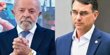 Lula abre 10 pontos sobre Flávio Bolsonaro em levantamento da Quaest