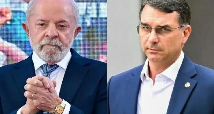 Lula abre 10 pontos sobre Flávio Bolsonaro em levantamento da Quaest