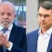 Lula abre 10 pontos sobre Flávio Bolsonaro em levantamento da Quaest